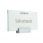 Preview: Tuerschild Vitrum A aus Glas 200 100 mm